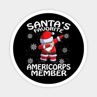 Santas Favorite Americorps Member Christmas Magnet